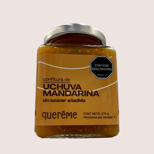 Confitura de Uchuva & Mandarina · Sin azúcar añadida